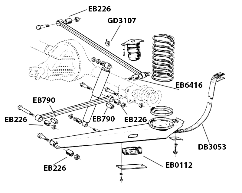 Volvo amazon store rear axle